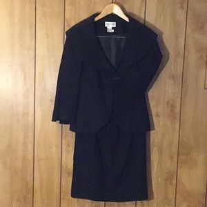 Black two piece suit